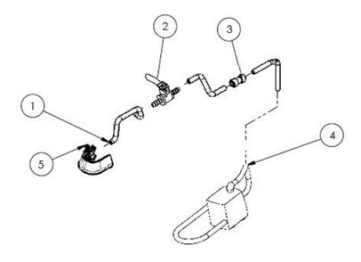 Section 15 Diagram and Parts List for TX-4 171231 MK Diamond Tile Saw